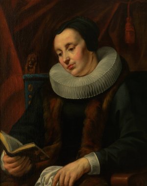 Portrait of a Woman by Jacob Jordaens Oil Painting