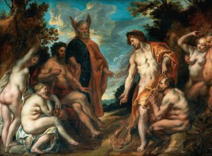 The Musical Contest between Apollo And Pan by Jacob Jordaens Oil Painting