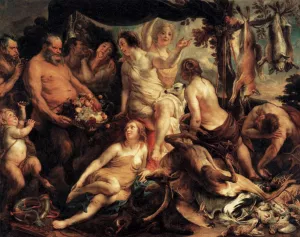 The Rest of Diana Oil painting by Jacob Jordaens