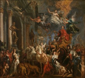 The Triumph of Frederik Hendrik by Jacob Jordaens Oil Painting