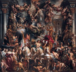 Triumph of Frederick Henry, Prince of Orange by Jacob Jordaens Oil Painting