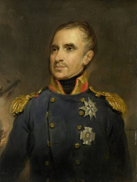 Jonkheer Theodorus Frederik van Capellen  by Jacob Joseph Eeckhout - Hand-Painted Oil Painting Reproduction