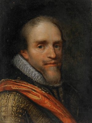 Portrait of Maurice, Prince of Orange by Jacob Lyon Oil Painting