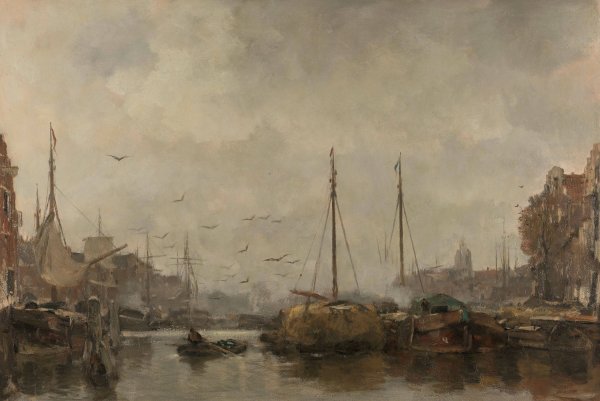 Main Product Photo of Cityscape  Painting by Jacob Maris