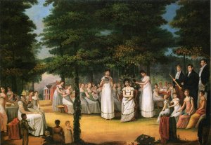 The Crowning of Floraalso known as The May Queen