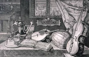 Vanitas Oil painting by Jacob Matham