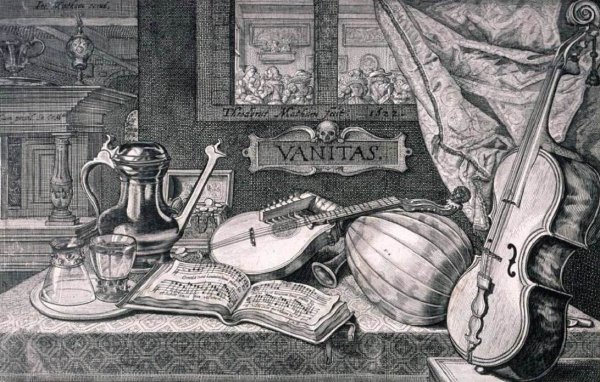 Main Product Photo of Vanitas Painting by Jacob Matham