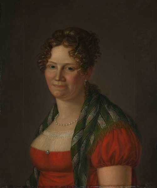 Main Product Photo of Portrait of Gesina orbech Ring  Painting by Jacob Munch