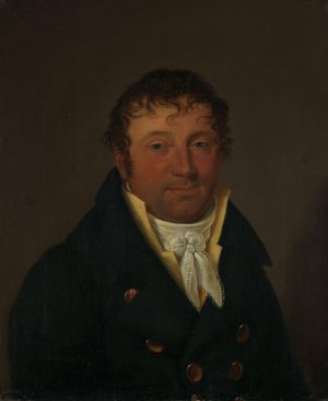 Portrait of Ole Leuthen Ring by Jacob Munch Oil Painting