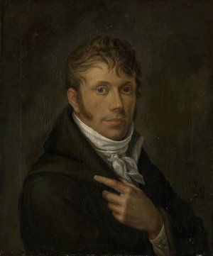 Self-Portrait by Jacob Munch Oil Painting