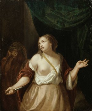 Lucretia by Jacob Ochtervelt Oil Painting