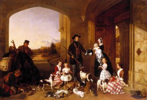 The Day's Bag by Jacob Thompson Oil Painting