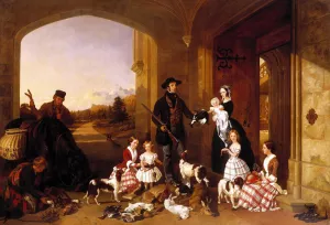 The Day's Bag by Jacob Thompson Oil Painting