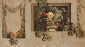 Still Life with Fruit and Flower Garlands by Jacob Van Campen Oil Painting