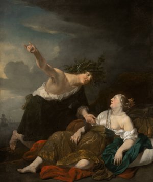 Bacchus and Ariadne by Jacob Van Loo Oil Painting