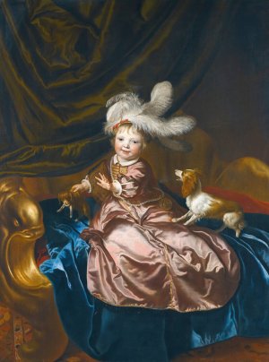 Portrait Of A Boy by Jacob Van Loo Oil Painting