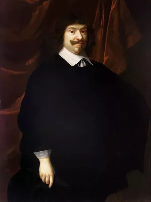 Portrait of Johan Ort by Jacob Van Loo Oil Painting