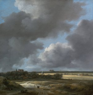 View of Alkmaar  by Jacob Van Ruisdael Oil Painting