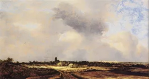 View of Naarden by Jacob Van Ruisdael Oil Painting