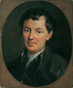 Herrenbildnis by Jacob Van Schuppen Oil Painting