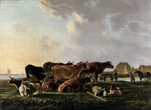 Landscape with Cattle