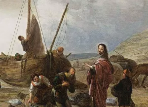The Calling of St Peter and St Andrew by Jacob Willemsz De Wet The Elder - Oil Painting Reproduction