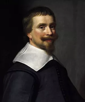 Portrait of a Bearded Man Oil painting by Jacob Willemsz Delff II