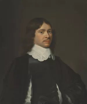 Portrait of a gentleman by Jacob Willemsz Delff The Younger Oil Painting
