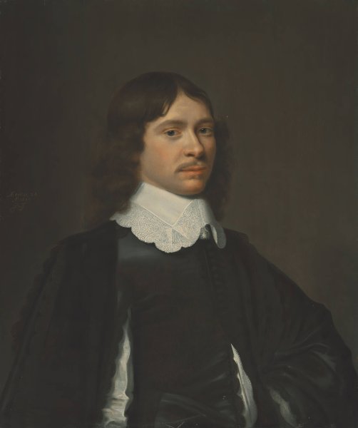 Portrait of a gentleman by Jacob Willemsz Delff The Younger - Hand-Painted Oil Painting Reproduction