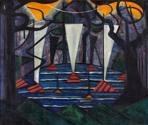 Composition no. 23 by Jacoba Van Heemskerck Oil Painting