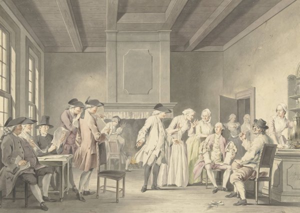 De onverwachte tweeling  by Jacobus Buys - Hand-Painted Oil Painting Reproduction