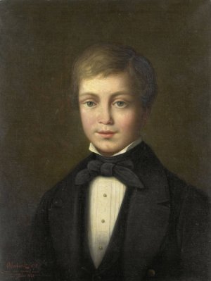 Jacob van Eeghen by Jacobus Hermanus Otterbeek Oil Painting