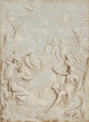 Diana and Callisto by Jacobus Kellner Oil Painting
