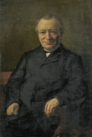 Anthonie Gerardus van der Hout by Jacobus Van Looy Oil Painting