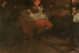 Orange Festival by Jacobus Van Looy Oil Painting