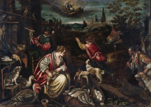 Air by Jacopo Bassano Oil Painting