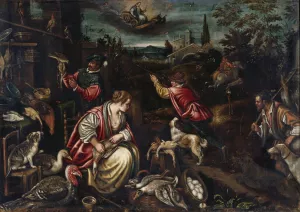 Air by Jacopo Bassano Oil Painting