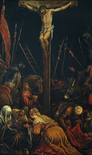 Calvary by Jacopo Bassano Oil Painting