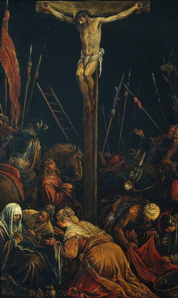 Main Product Photo of Calvary  Painting by Jacopo Bassano