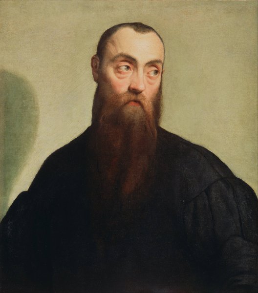 Main Product Photo of Portrait of a Bearded Man Painting by Jacopo Bassano