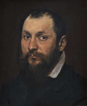 Portrait of a Man by Jacopo Bassano Oil Painting