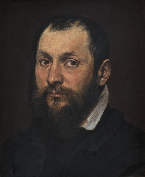 Main Product Photo of Portrait of a Man  Painting by Jacopo Bassano