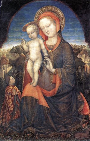 Madonna and Child Adored by Lionello d'Este