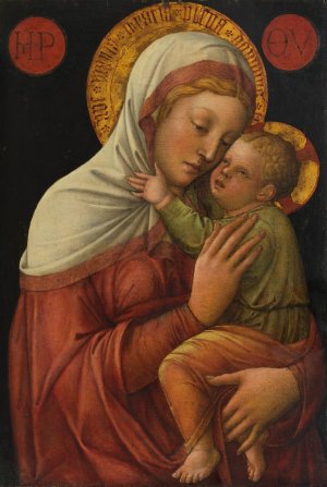 Madonna and Child by Jacopo Bellini Oil Painting