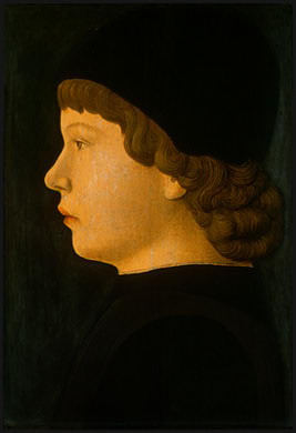 Profile Portrait of a Boy by Jacopo Bellini Oil Painting
