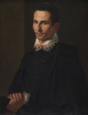 Portrait of a Man by Jacopo Da Empoli Oil Painting