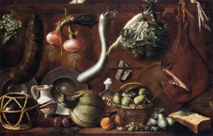 Still-Life by Jacopo Da Empoli - Oil Painting Reproduction