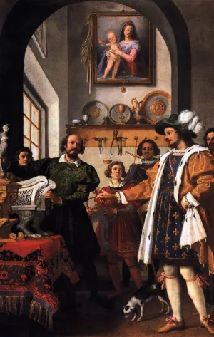 The Honesty of Eligius by Jacopo Da Empoli - Oil Painting Reproduction