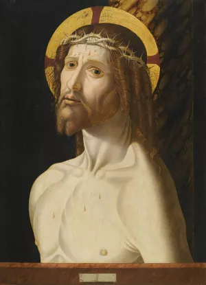 Christ At The Column by Jacopo Da Valenza Oil Painting
