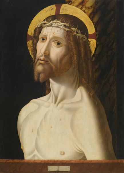 Christ At The Column by Jacopo Da Valenza - Hand-Painted Oil Painting Reproduction